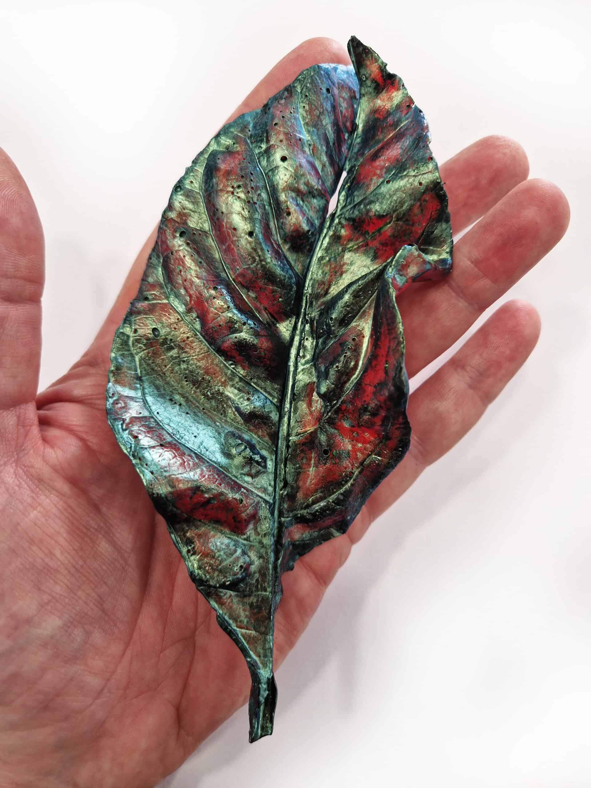 Fragment of Aralia Leaf